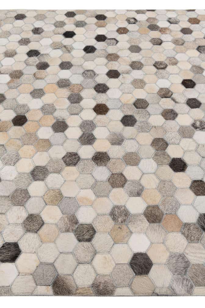 4' x 5' 10 Cowhide Stocks Rug