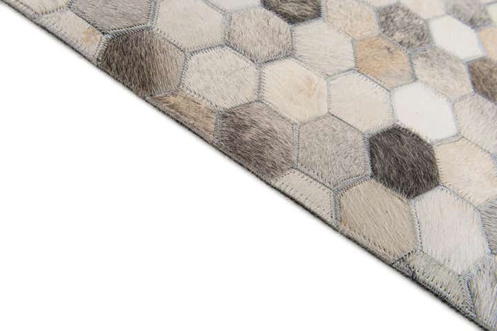4' x 5' 10 Cowhide Stocks Rug
