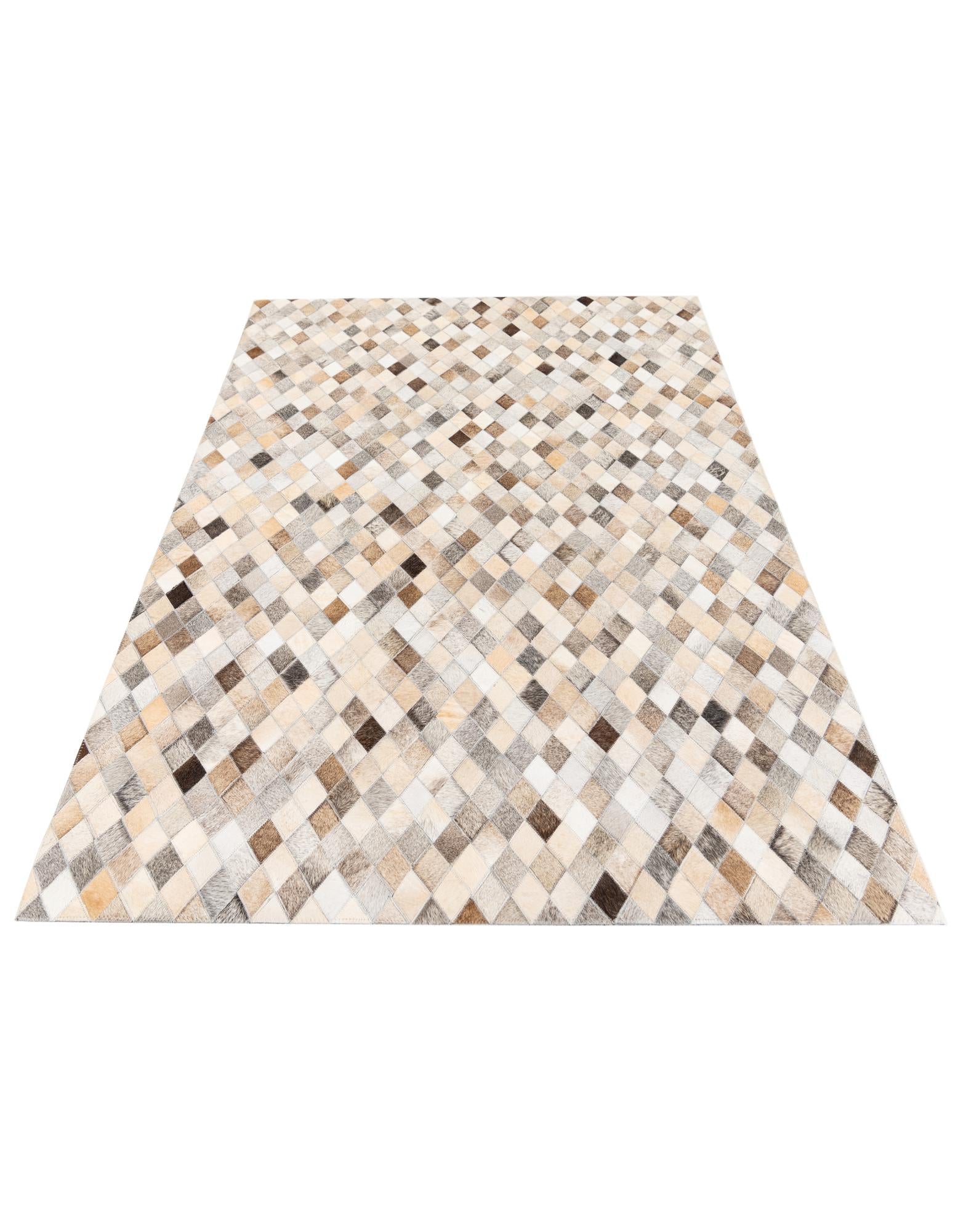 3' 11 x 5' 11 Cowhide Stocks Rug