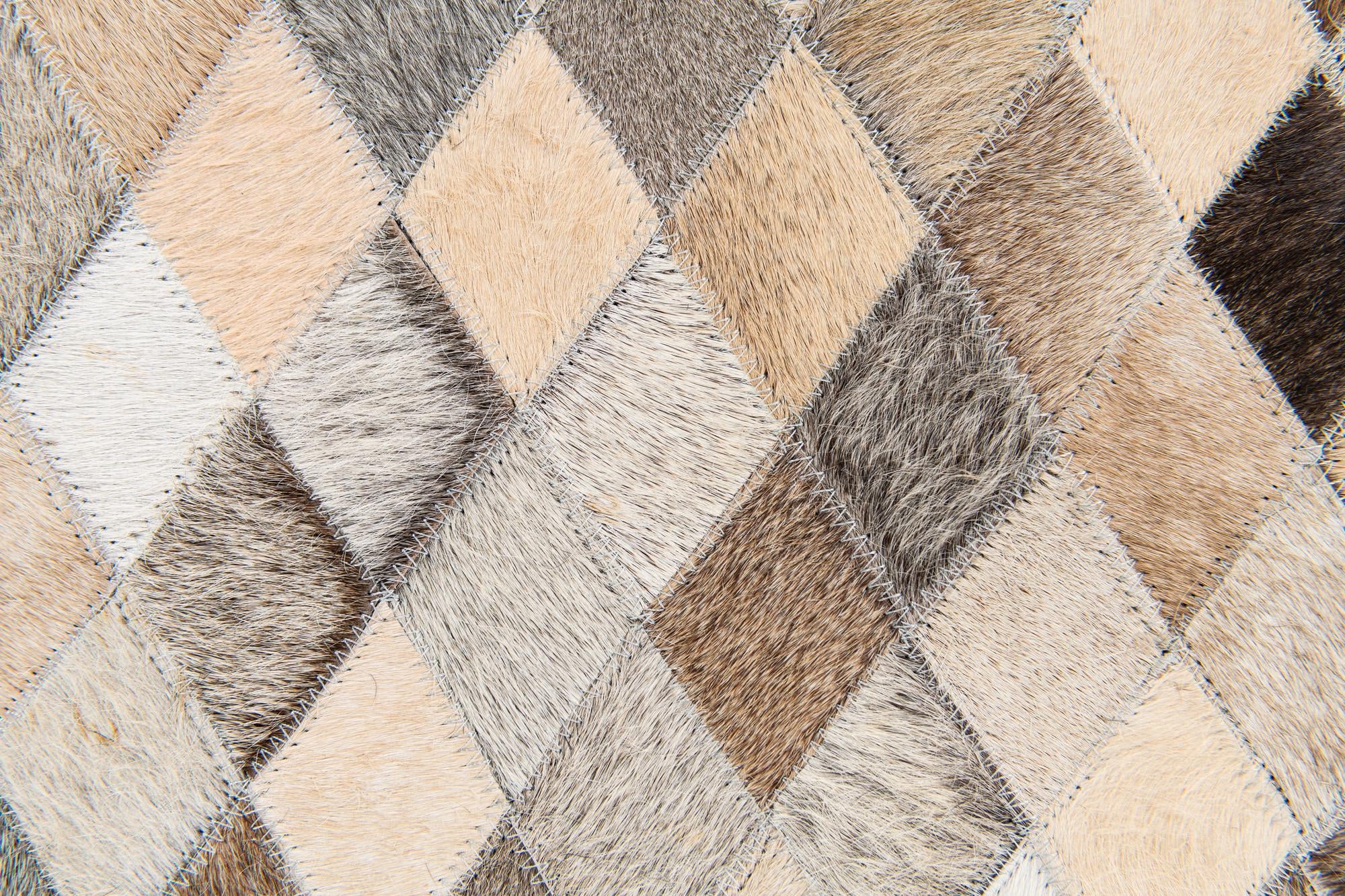 3' 11 x 5' 11 Cowhide Stocks Rug