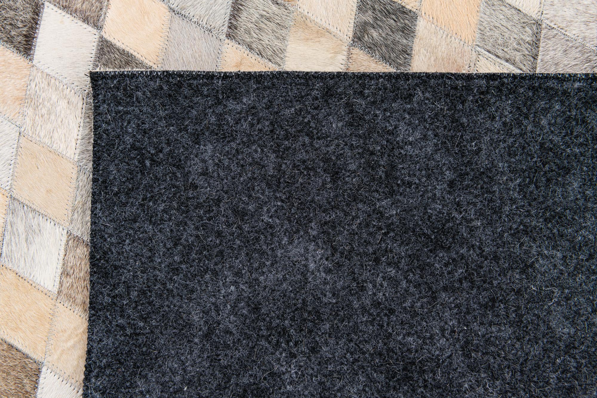 3' 11 x 5' 11 Cowhide Stocks Rug