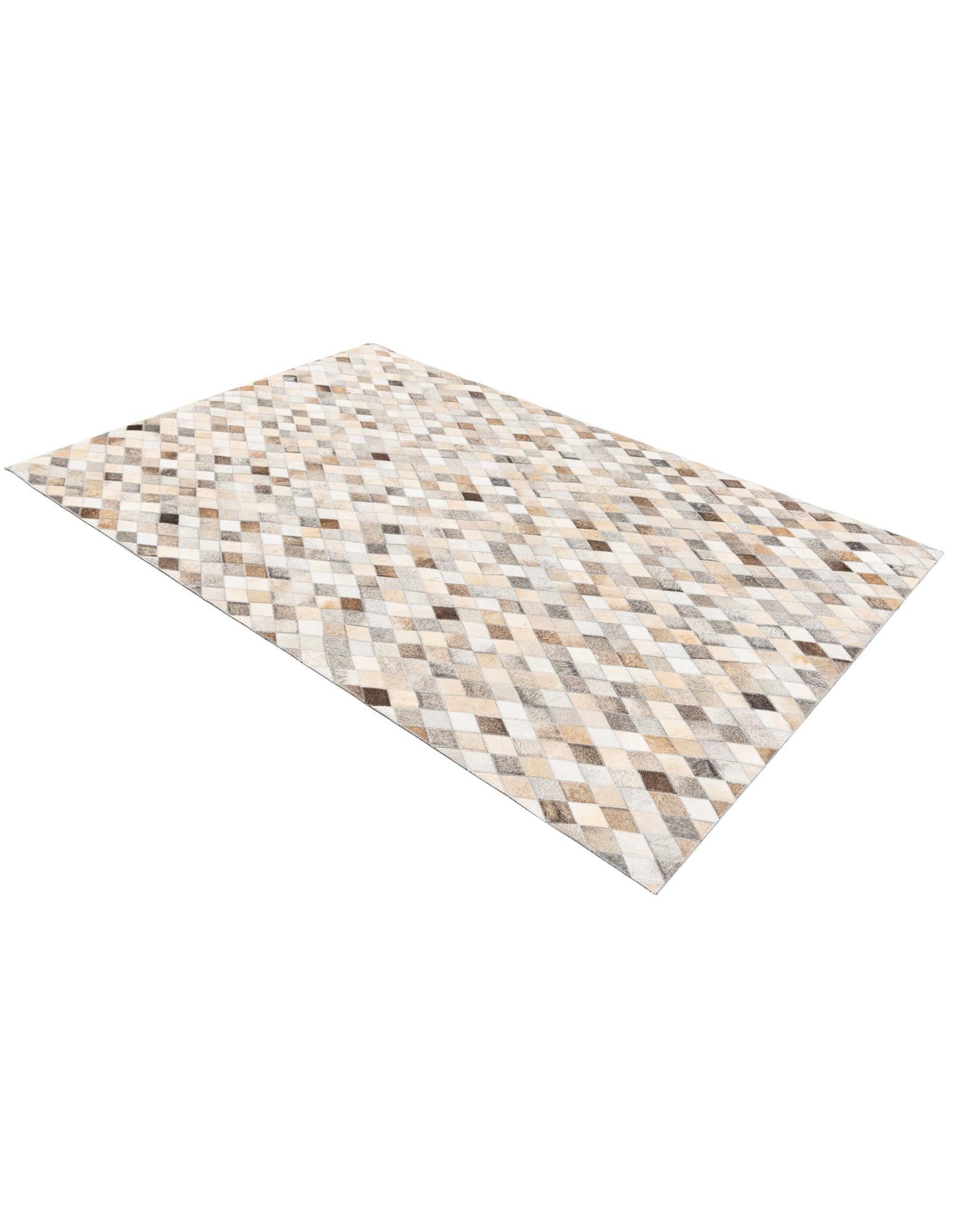 4' x 6' 1 Cowhide Stocks Rug