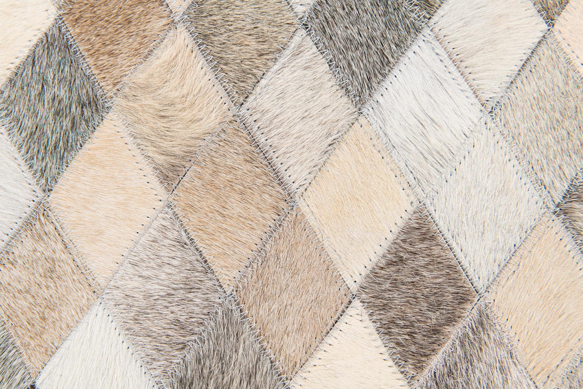4' x 6' 1 Cowhide Stocks Rug