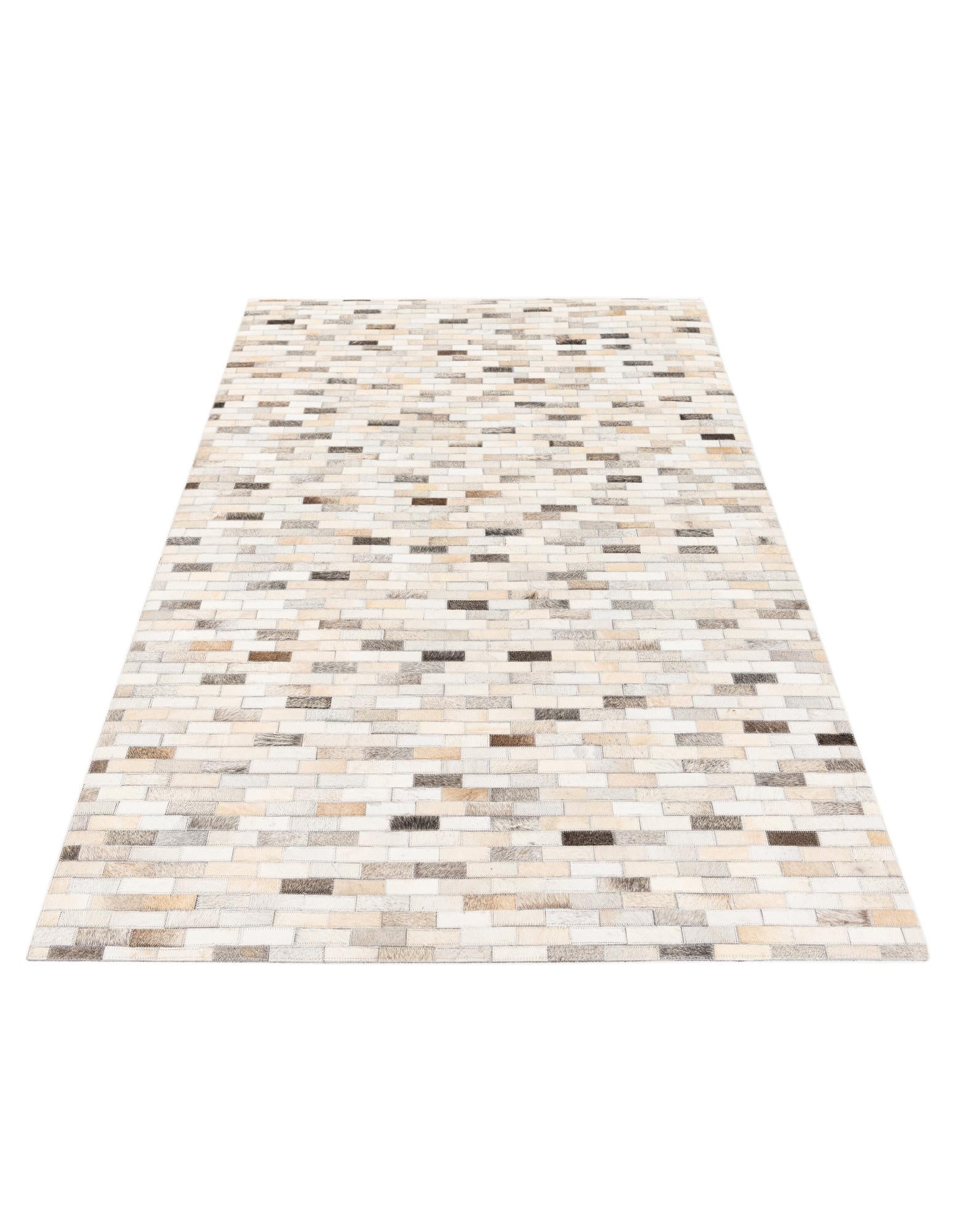 4' x 5' 10 Cowhide Stocks Rug