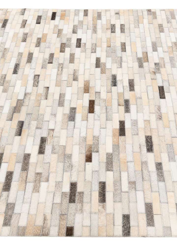 4' x 5' 10 Cowhide Stocks Rug