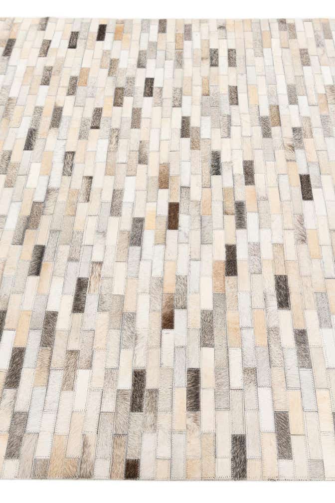 4' x 5' 10 Cowhide Stocks Rug