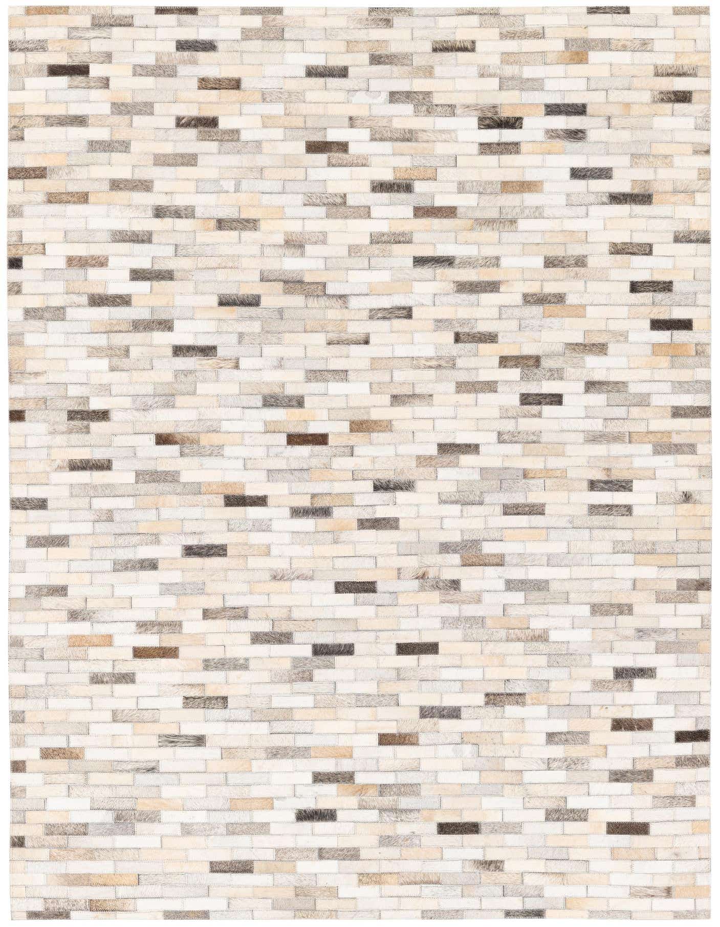 4' x 5' 10 Cowhide Stocks Rug