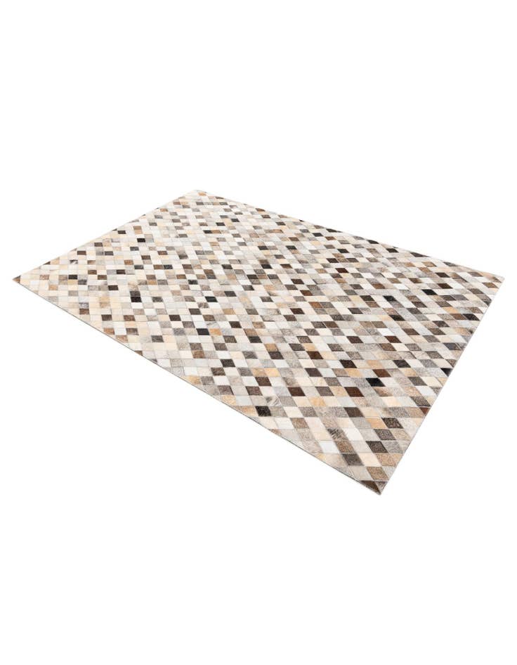 Detail image of 4' x 6' Cowhide Stocks Rug