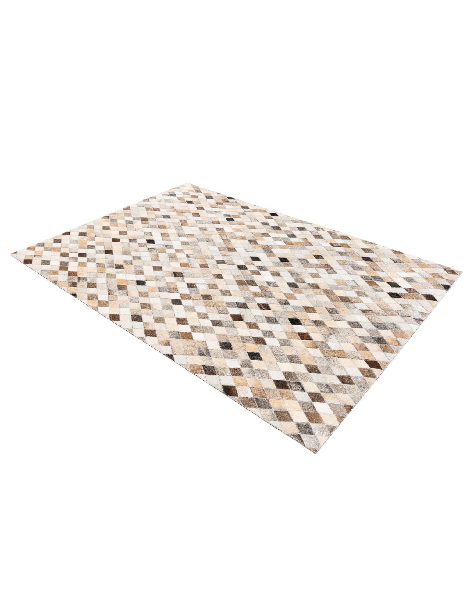 4' 1 x 5' 11 Cowhide Stocks Rug