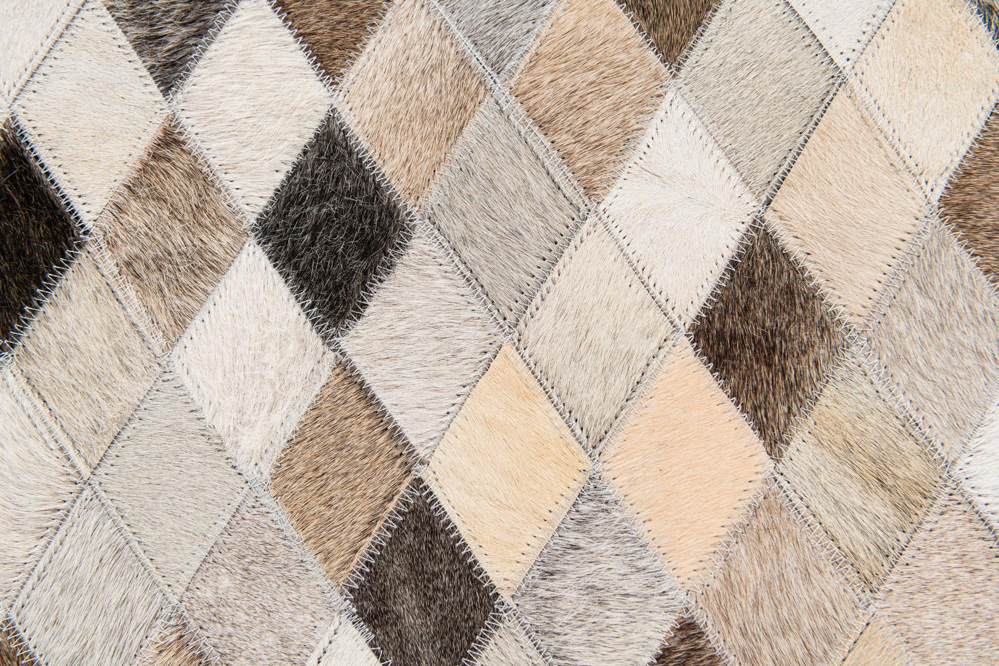 4' 1 x 5' 11 Cowhide Stocks Rug