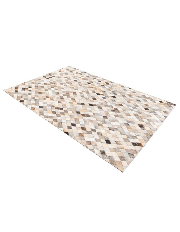 Detail image of 4' x 6' 1 Cowhide Stocks Rug
