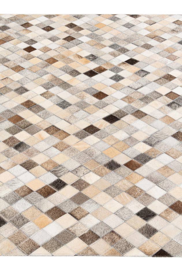 Detail image of 4' x 6' 1 Cowhide Stocks Rug