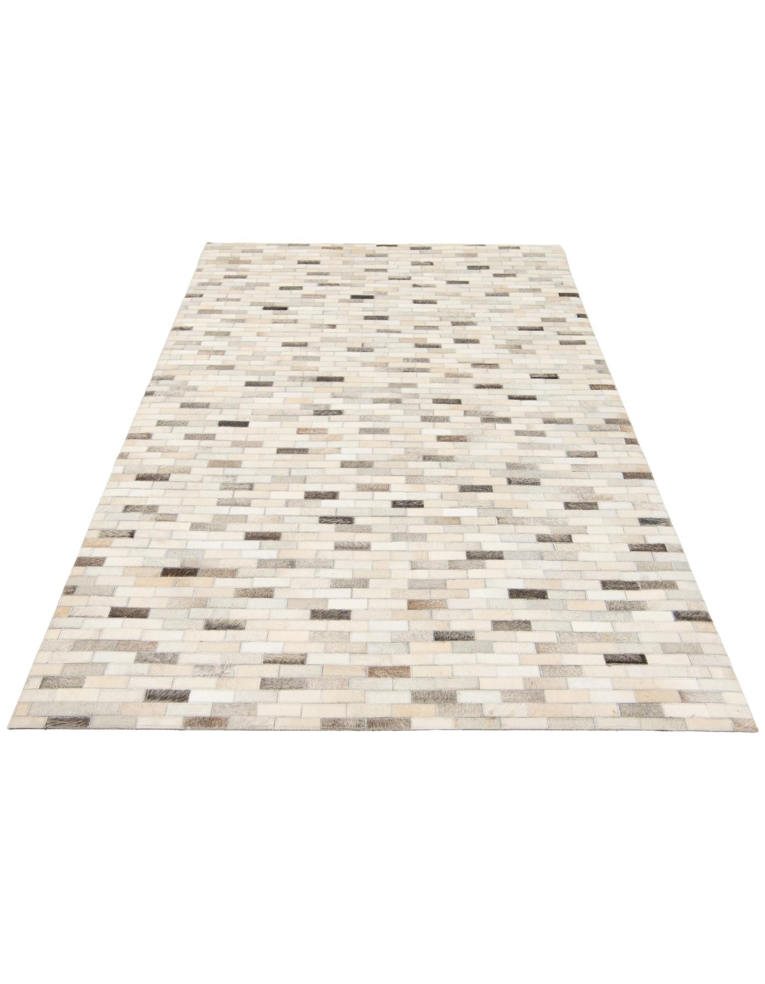 4' x 6' Cowhide Stocks Rug