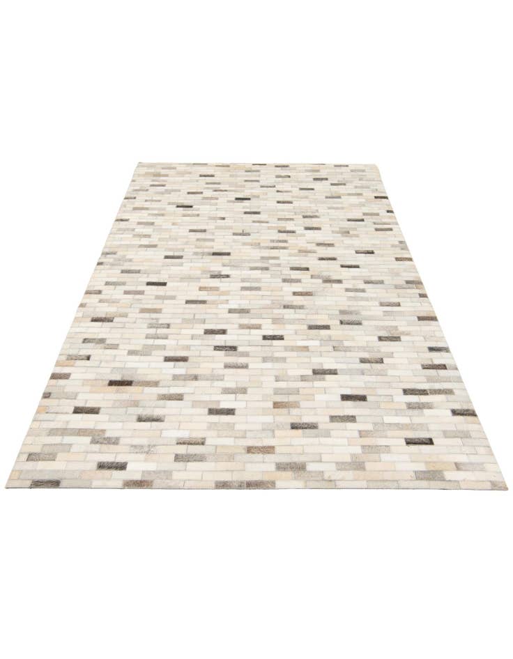 Detail image of 4' x 6' Cowhide Stocks Rug