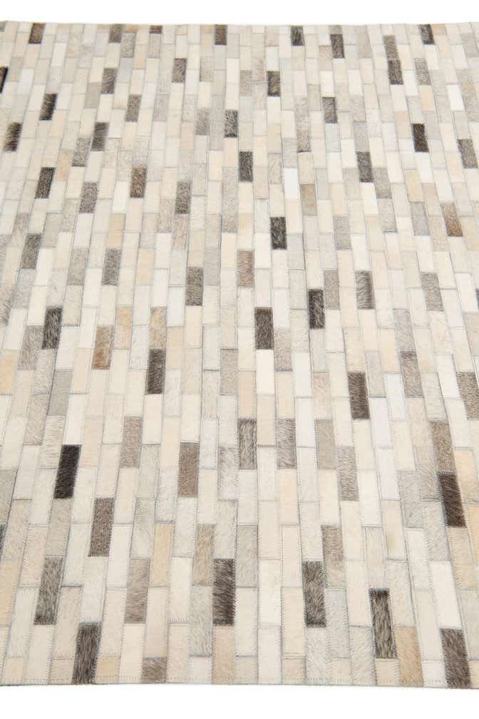 4' x 6' Cowhide Stocks Rug
