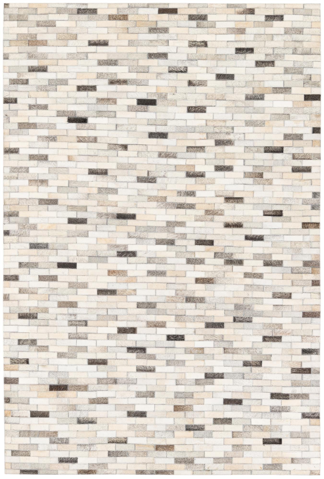 4' x 6' Cowhide Stocks Rug