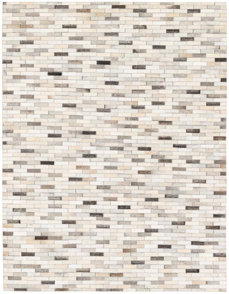 Detail image of 4' x 6' Cowhide Stocks Rug