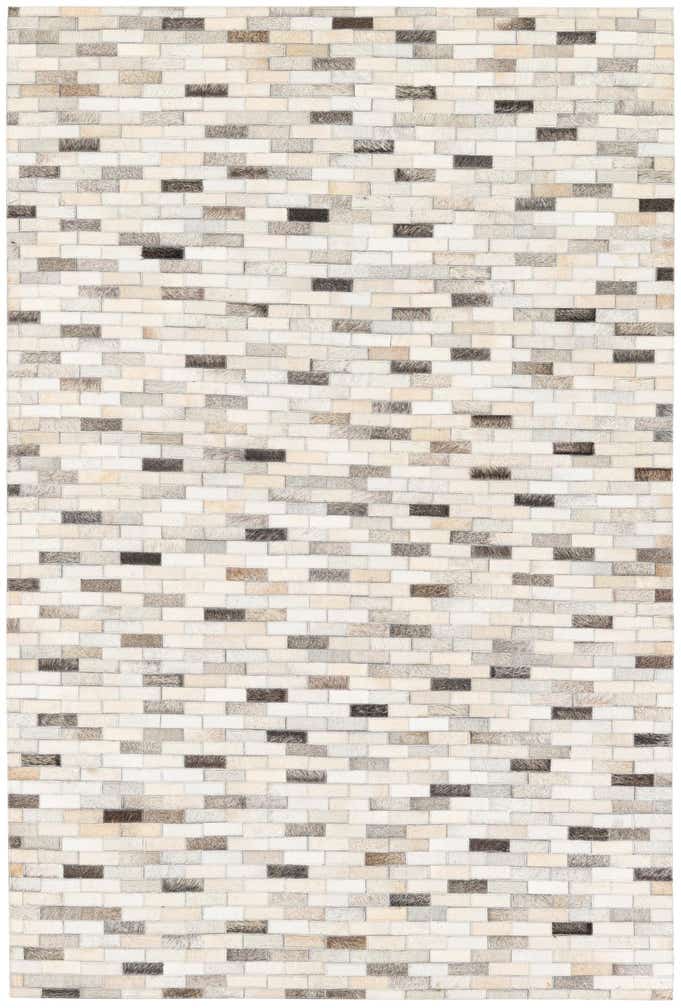 4' x 6' Cowhide Stocks Rug