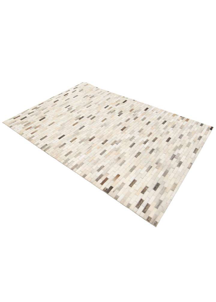 4' x 5' 11 Cowhide Stocks Rug