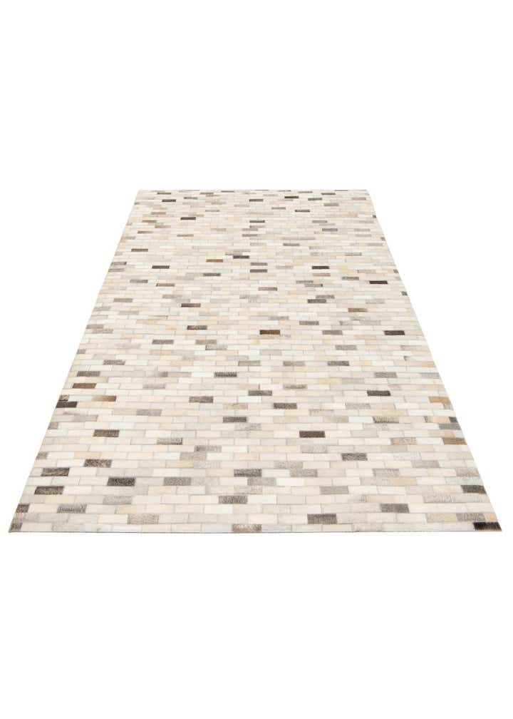 4' x 5' 11 Cowhide Stocks Rug