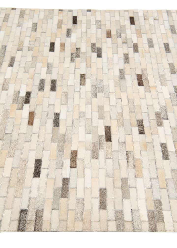 4' x 5' 11 Cowhide Stocks Rug