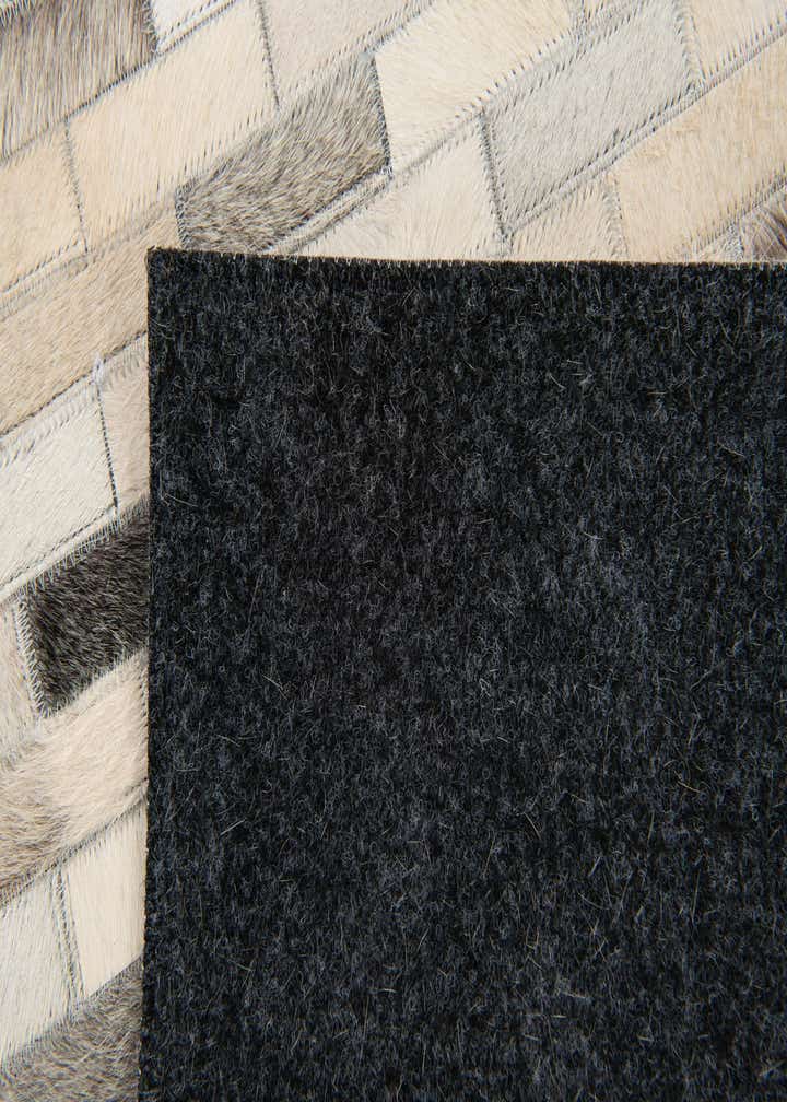 4' x 5' 11 Cowhide Stocks Rug