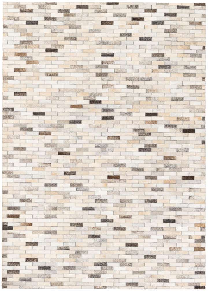 4' x 5' 11 Cowhide Stocks Rug