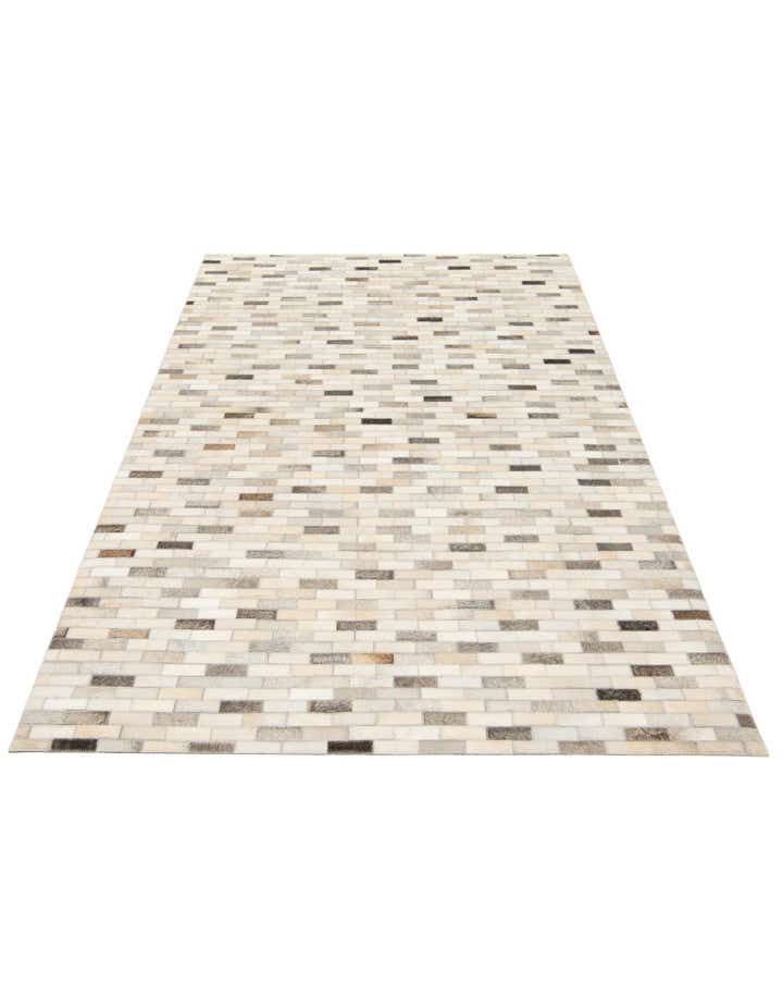 4' x 5' 11 Cowhide Stocks Rug