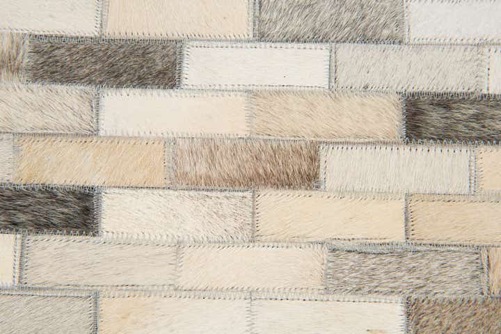 4' x 5' 11 Cowhide Stocks Rug