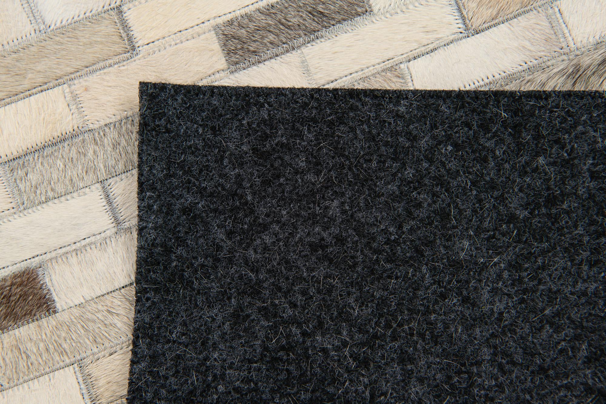 4' x 5' 11 Cowhide Stocks Rug