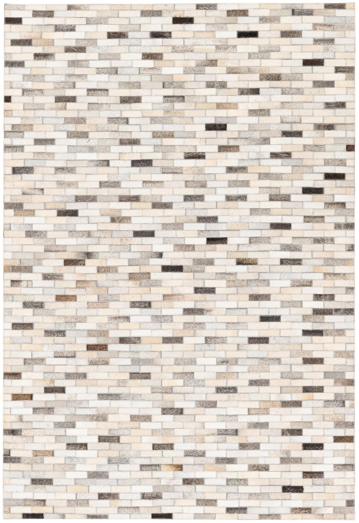 4' x 5' 11 Cowhide Stocks Rug