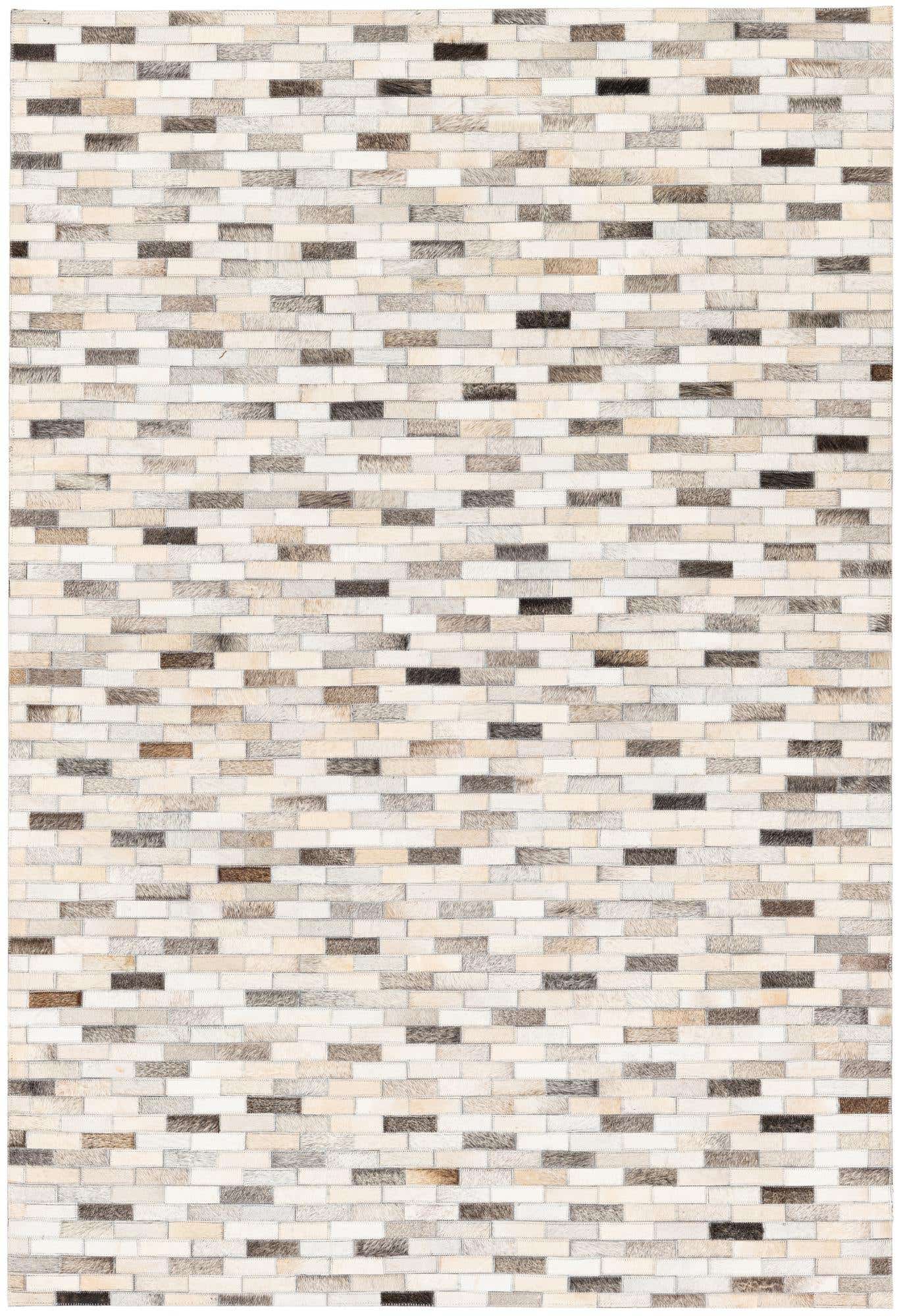 4' x 5' 11 Cowhide Stocks Rug