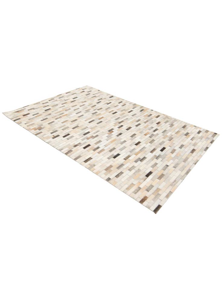 Detail image of 4' x 6' Cowhide Stocks Rug