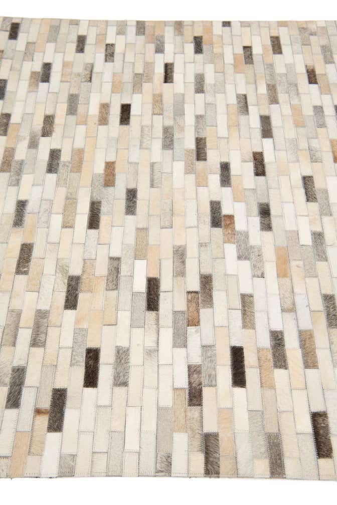 4' x 6' Cowhide Stocks Rug