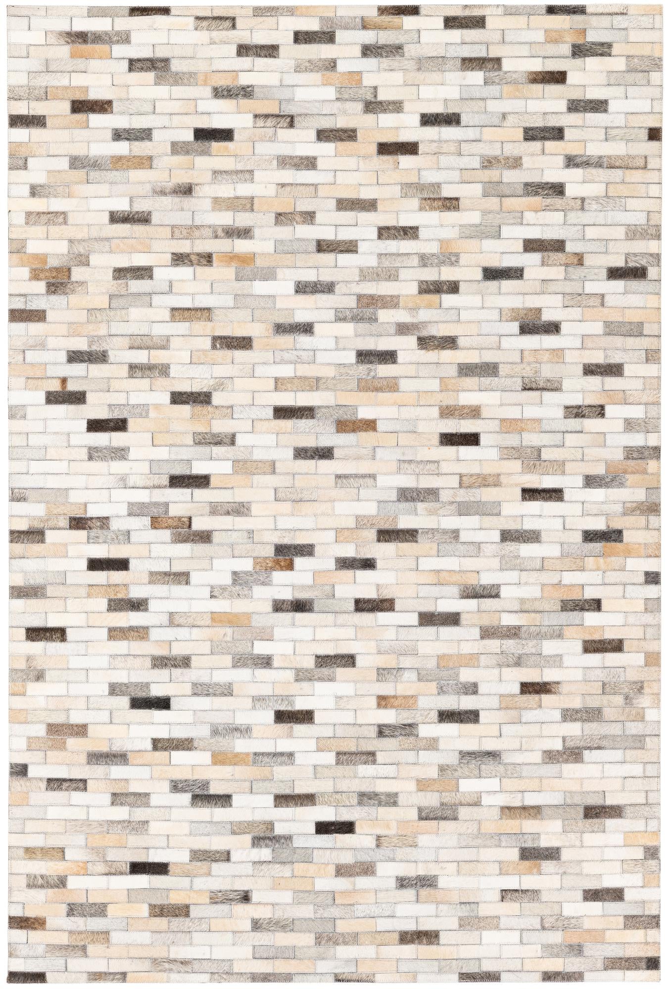 4' x 6' Cowhide Stocks Rug