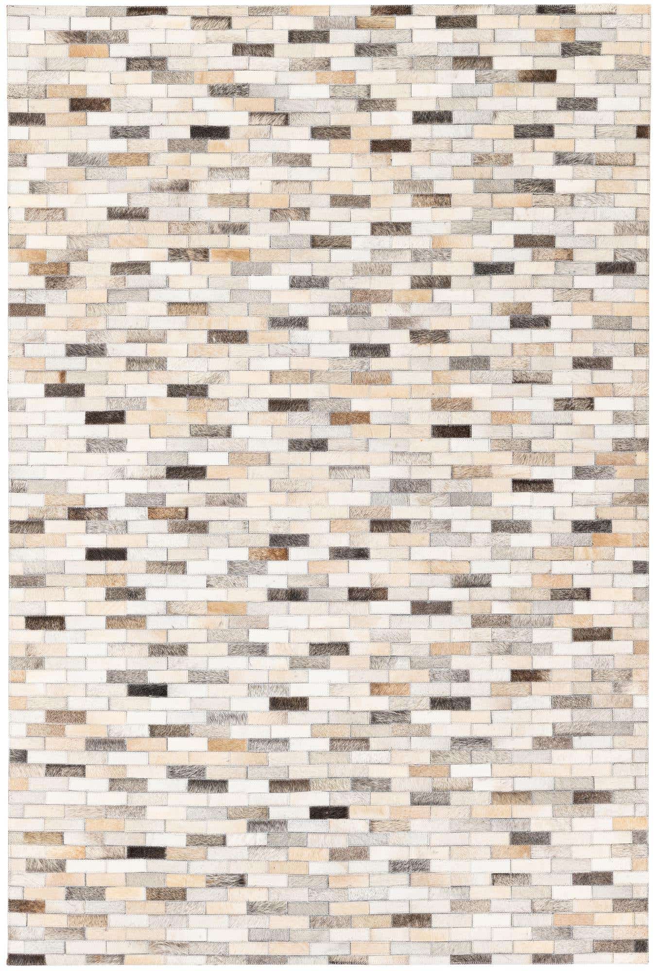 4' x 6' Cowhide Stocks Rug