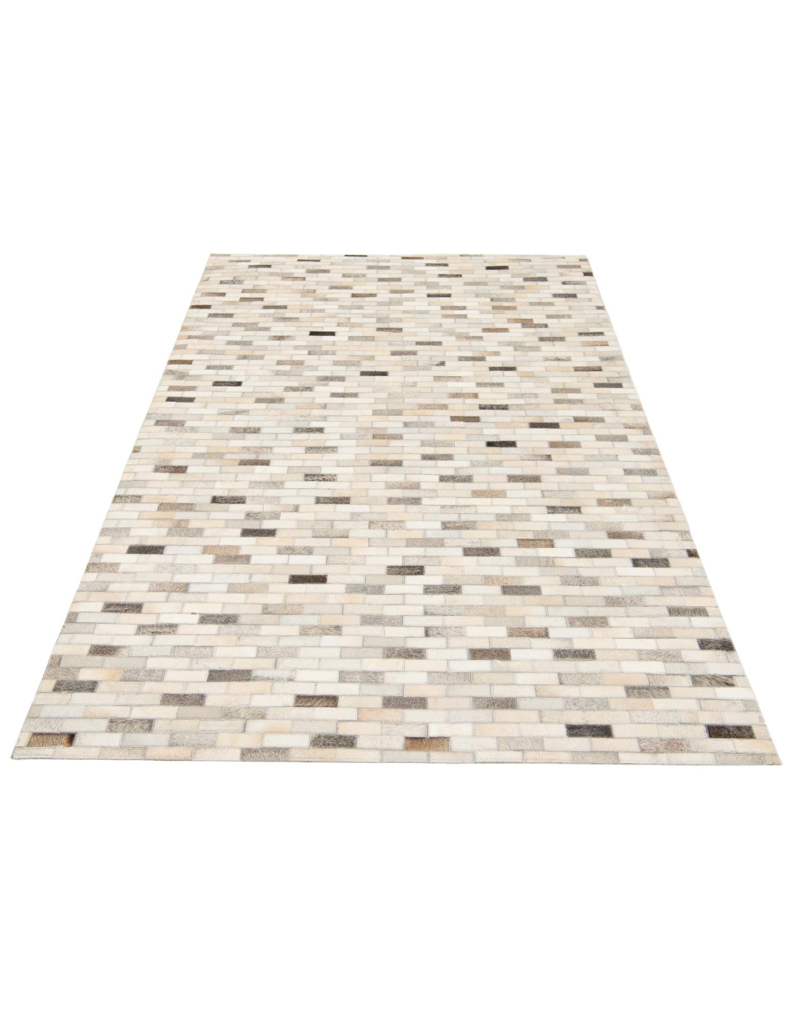 4' x 5' 11 Cowhide Stocks Rug