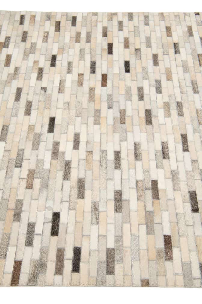 4' x 5' 11 Cowhide Stocks Rug