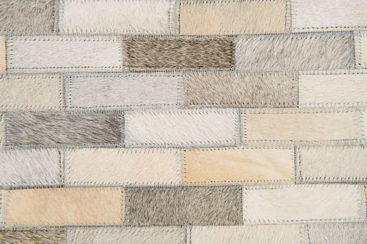 4' x 5' 11 Cowhide Stocks Rug