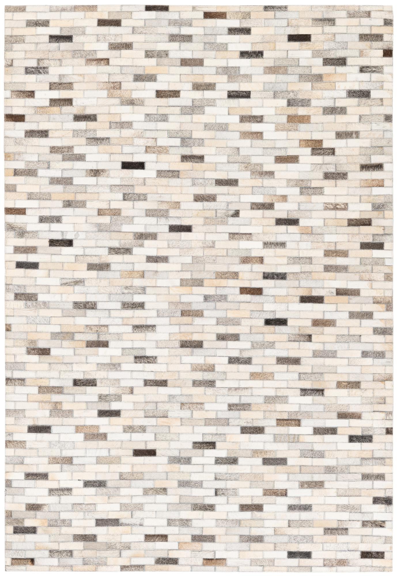 4' x 5' 11 Cowhide Stocks Rug