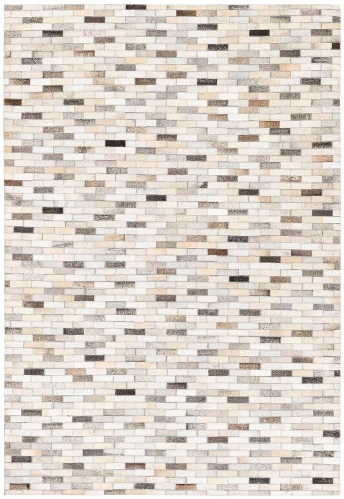 4' x 5' 11 Cowhide Stocks Rug