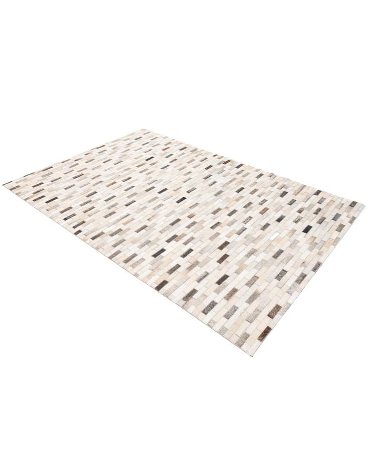 Detail image of 4' x 5' 11 Cowhide Stocks Rug