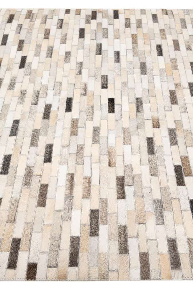 4' x 5' 11 Cowhide Stocks Rug