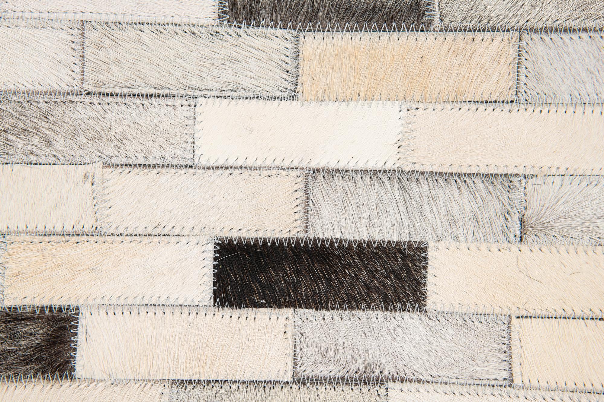 4' x 5' 11 Cowhide Stocks Rug