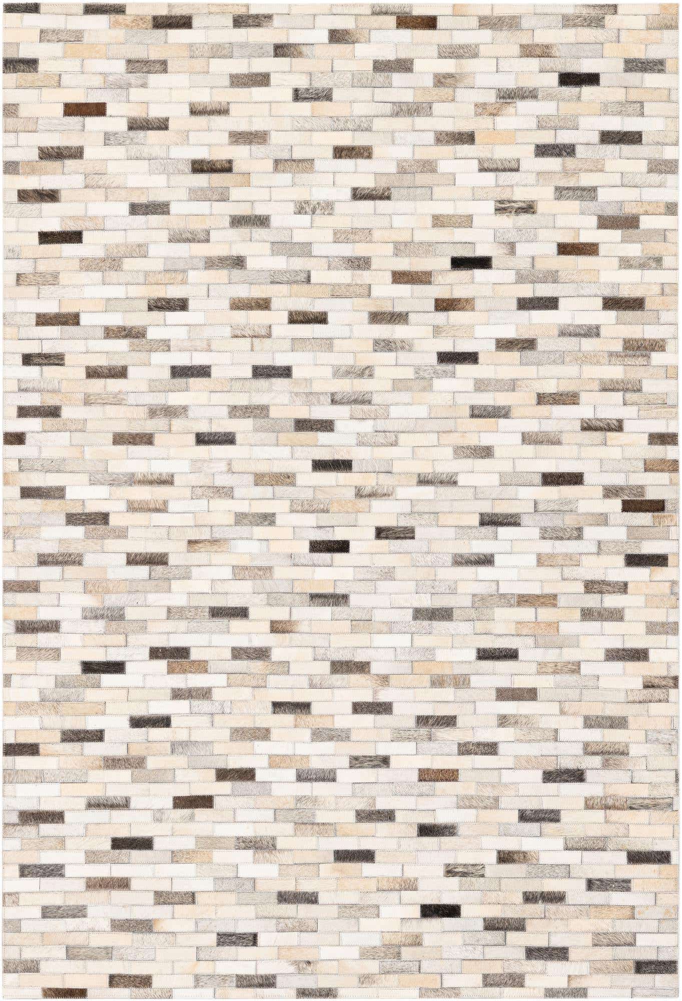 4' x 5' 11 Cowhide Stocks Rug
