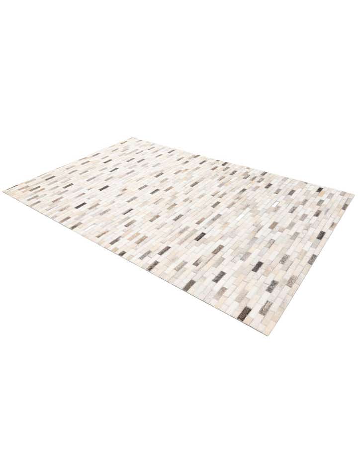 3' 11 x 6' 1 Cowhide Stocks Rug