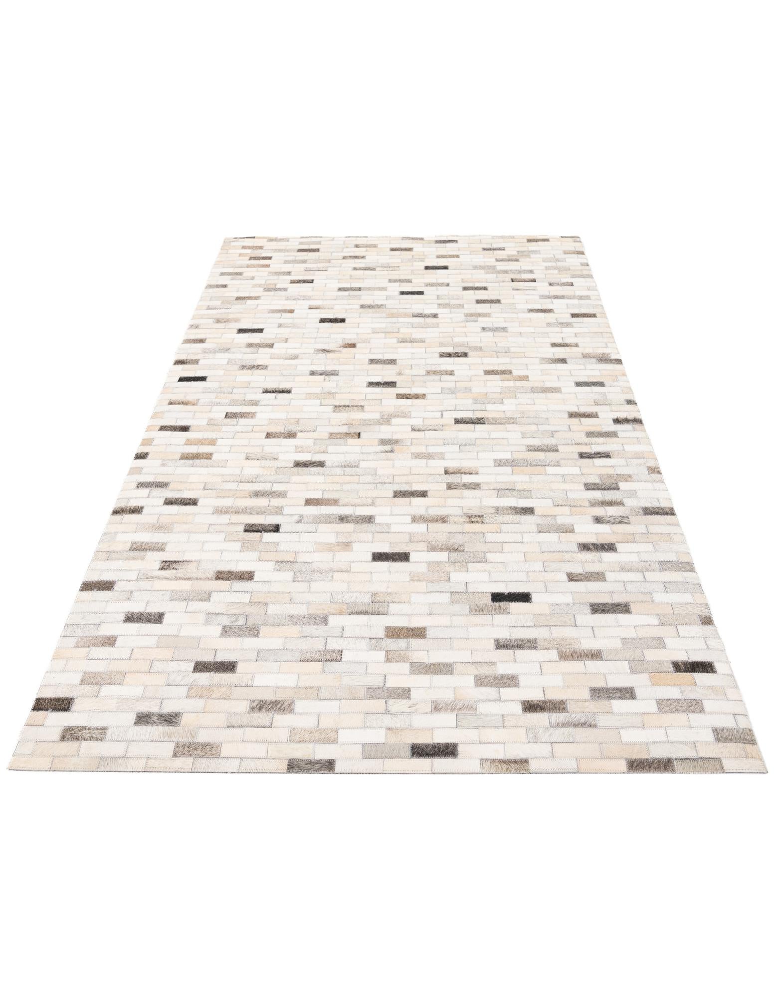 3' 11 x 6' 1 Cowhide Stocks Rug