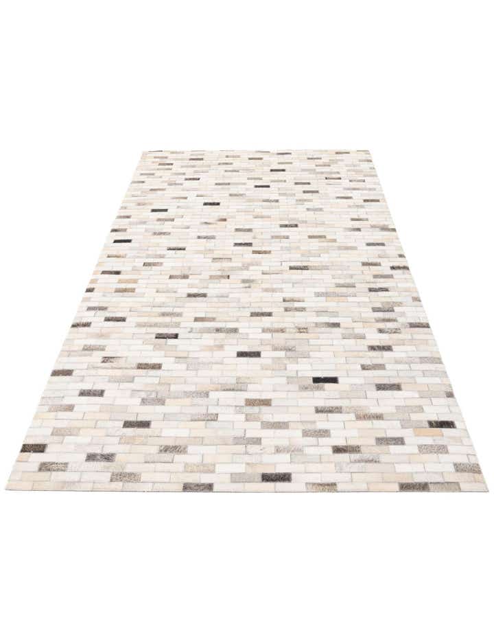 3' 11 x 6' 1 Cowhide Stocks Rug