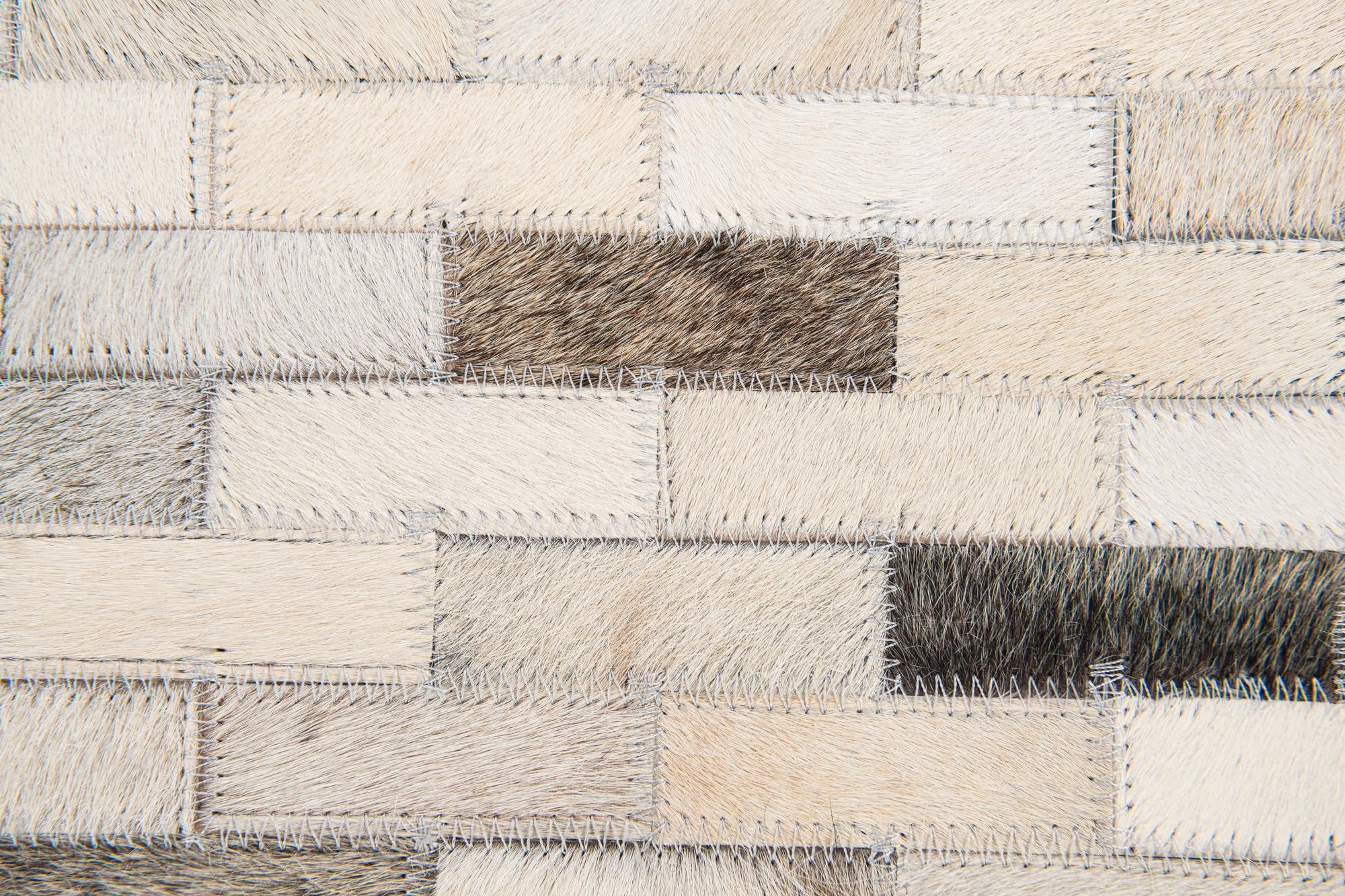 3' 11 x 6' 1 Cowhide Stocks Rug