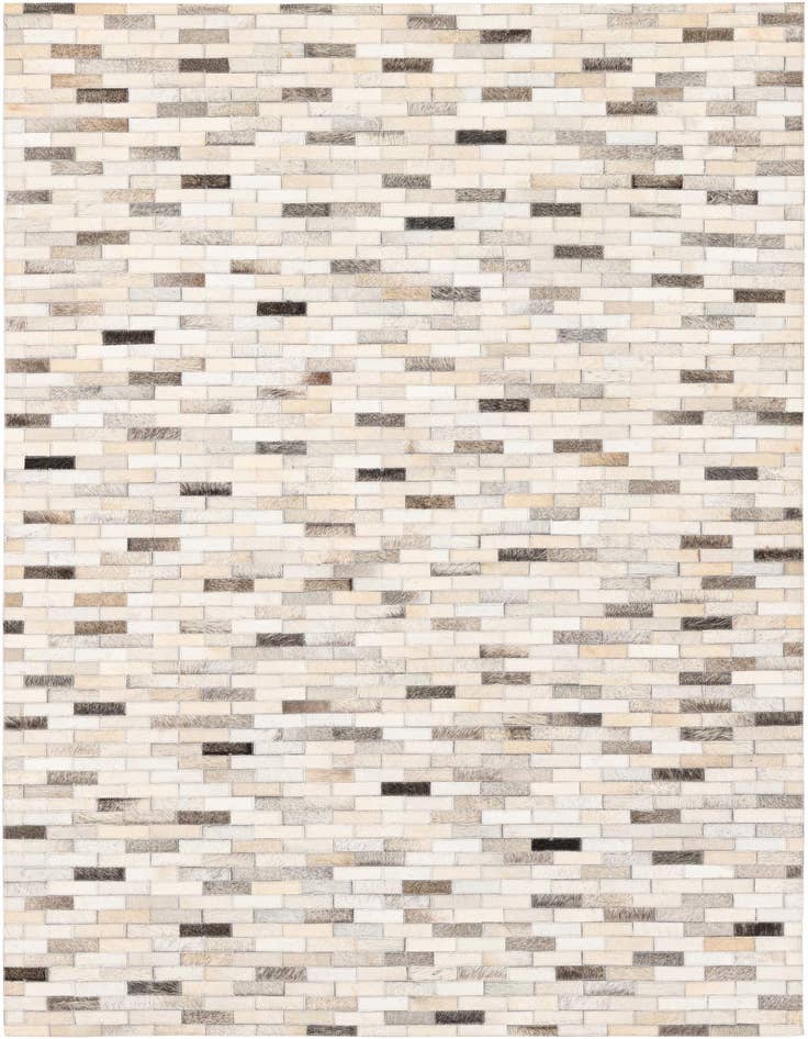Detail image of 3' 11 x 6' 1 Cowhide Stocks Rug